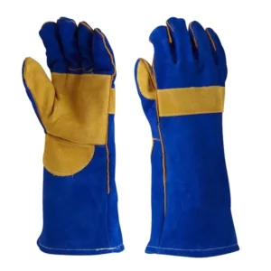 High Quality A Grade Cow Leather Welding Gloves 14 / 16 Inches