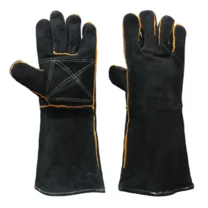 High Quality A Grade Cow Leather Welding Gloves 14 / 16 Inches